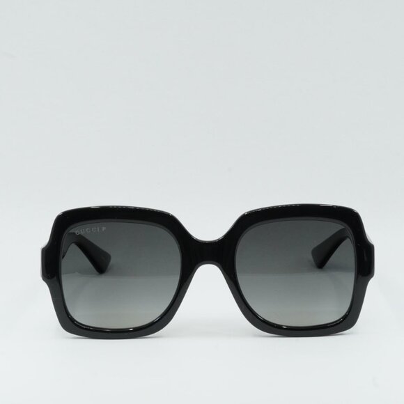 ?️ New Gucci GG1337S 002 Sunglasses - Black Frame, Grey Polarized Lenses main image 7
